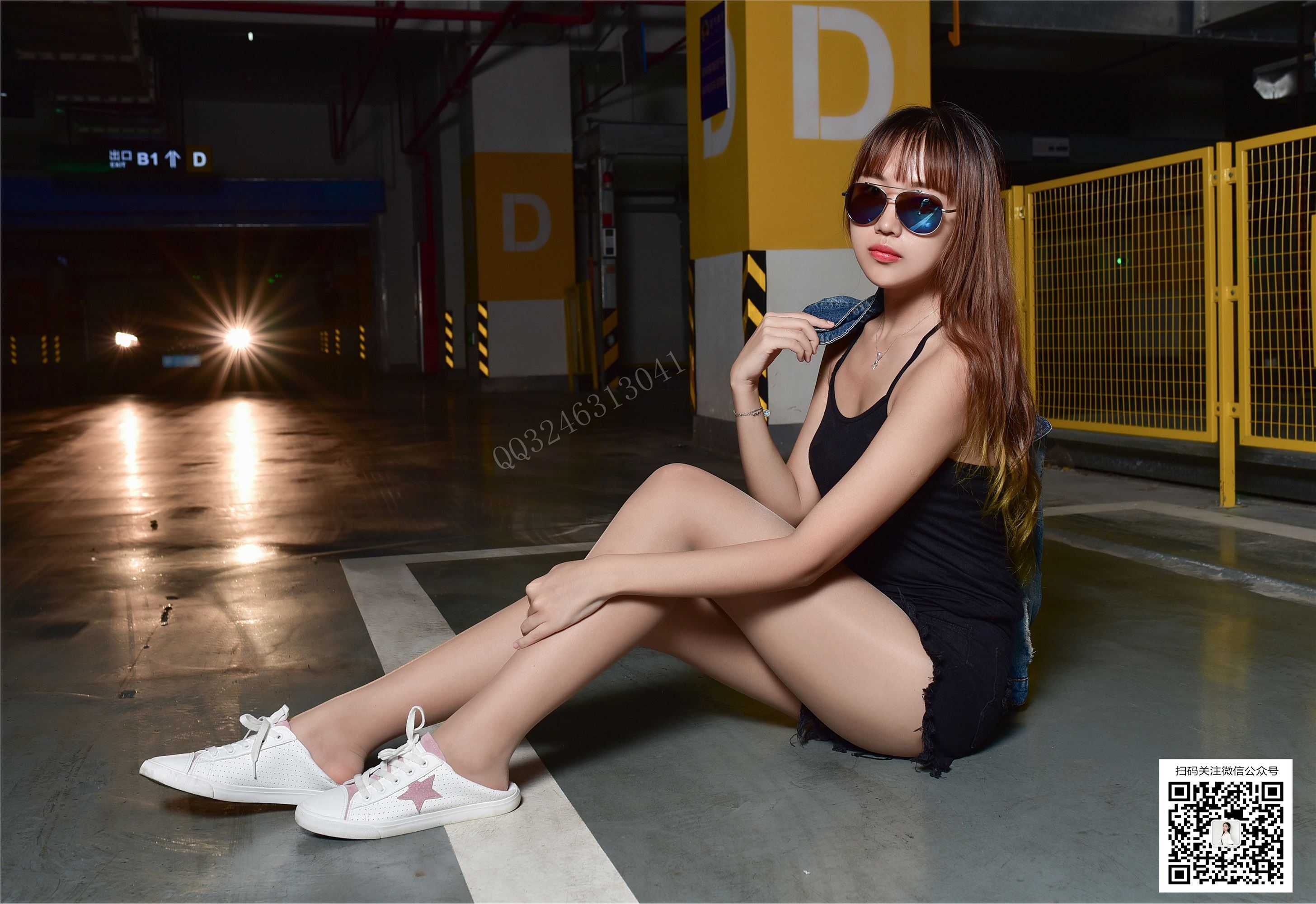 Da Sheng model shot No.080 small Rui underground garage Mei Si